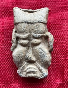 Medieval ampulla for carrying liquids or earth from a pilgrim site