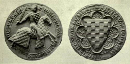 Seal of John de Warenne, 6th Earl of Surrey