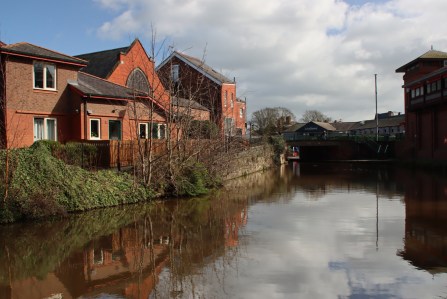 The back of the Memorial Chapel next to Abakhan on Gorse Stacks