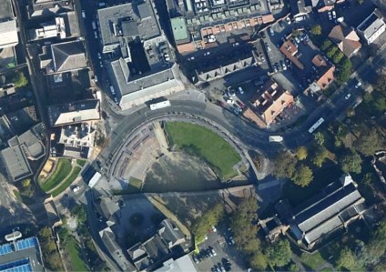 Chester Amphitheatre Aerial