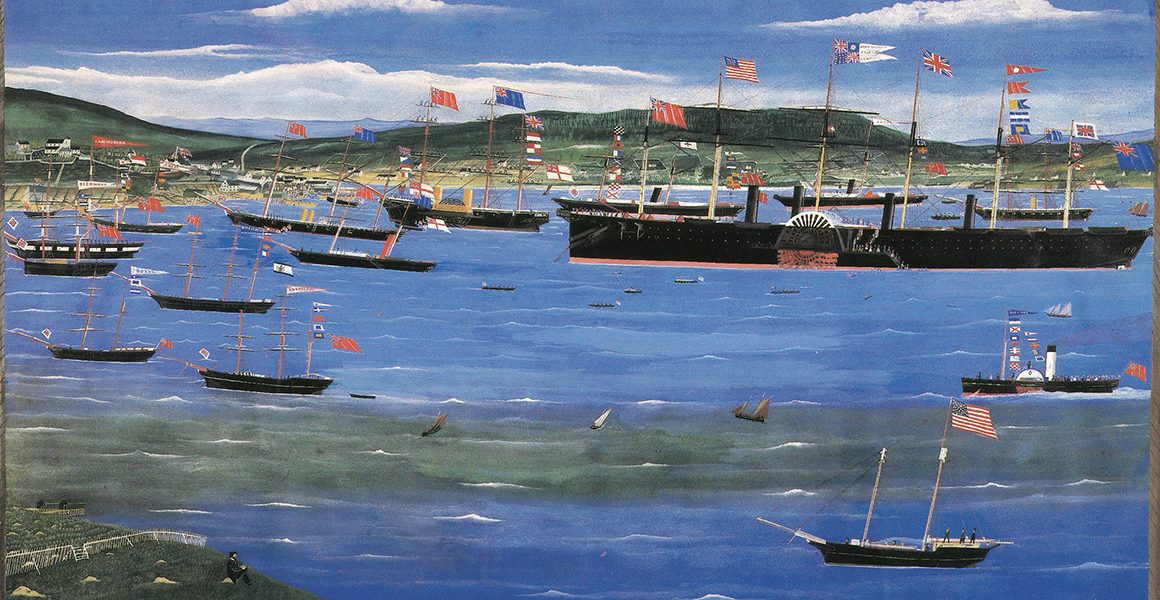 Great Eastern at Hearts Content Cable Station