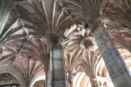 15th century fan vaulting in St Winefride's well