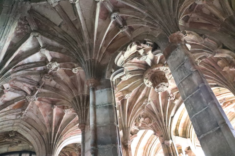 15th century fan vaulting in St Winefride's well