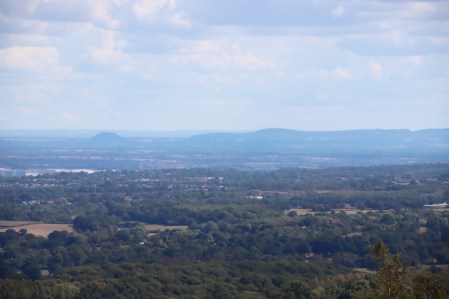 View to the east