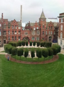 The green quadrangle