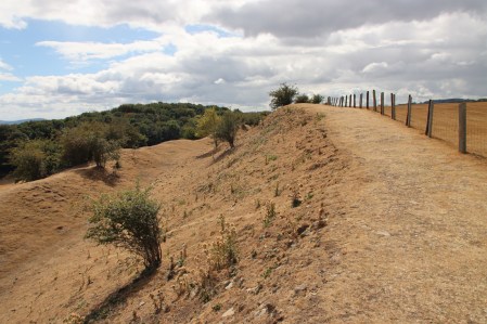 Upper and second ramparts