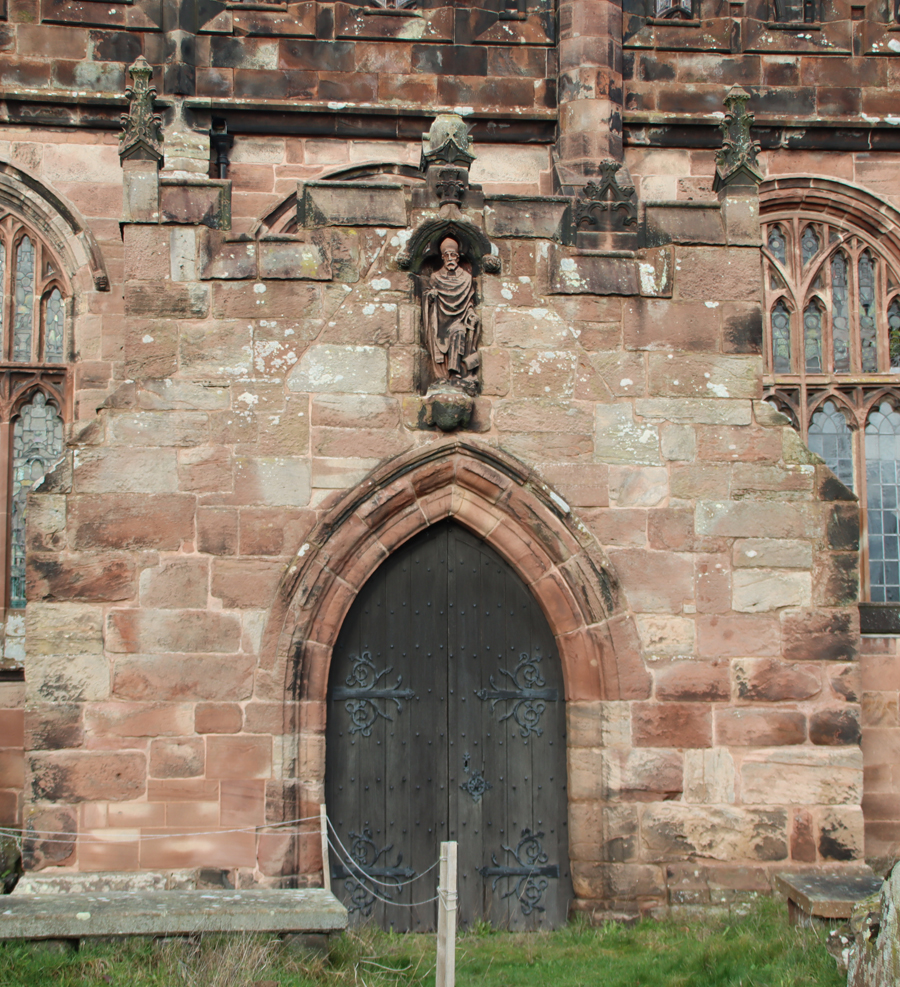 The south porch
