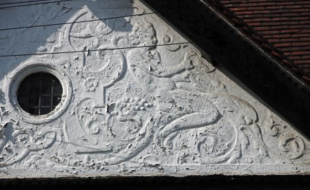 Decorative detail on the above building