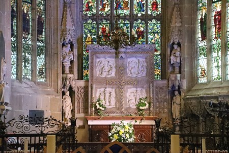 The 1914 reredos by Thomas Graham Jackson