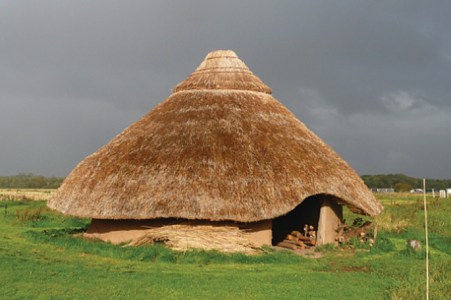 Reconstructed Poulton roundhouse 2020