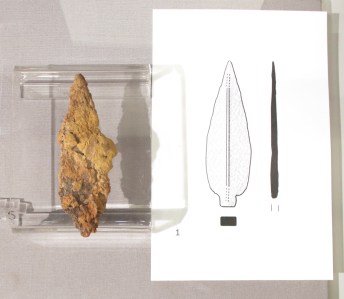 Corroded spearhead.