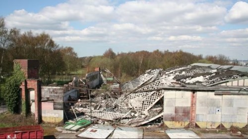 Hooton Park Hangars roof collapse HootPkTrust