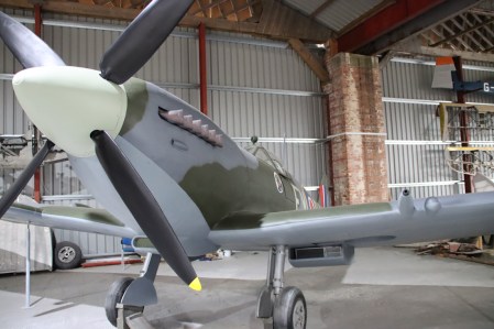 Full scale replica of a Spitfire MK IX