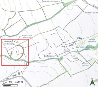 Prehistoric Enclosure, Rossett Villa