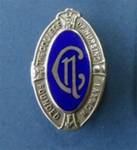 College of Nursing Badge. Source: Peter's Nursing Collectibles